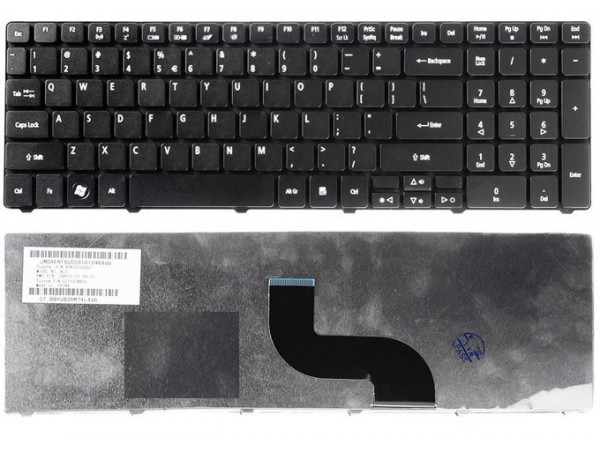 Tipkovnica Acer Aspire 5542 5542G 7520 7540 7540G 5538 5538G 5736G 5739 5739G 7736 7738 G640 E442 / UK / SLO NALEPKE