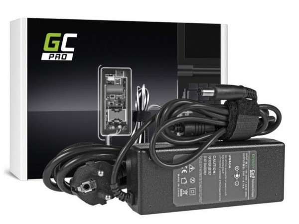 AC Polnilec za prenosnik Green Cell HP ProBook, EliteBook, Compaq, Pavilion, Envy / 90W  19V 4,74A / 7,4mm x 5,0mm