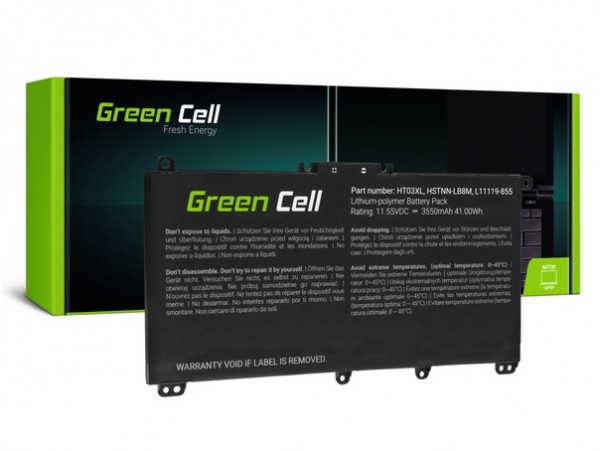 Baterija Green Cell za prenosnik HP 240 G7 245 G7 250 G7 255 G7, HP 14 15 17, HP Pavilion 14 15 HP163 11.55V 3400mAh