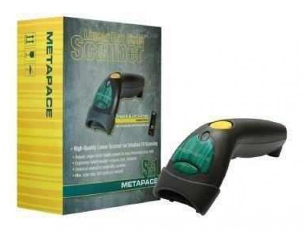 Čitalnik črtne kode Metapace S-1, 1D, kit (USB), črna