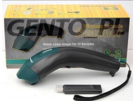 Brezžični čitalnik črtne kode Metapace S-3, kit usb, črna