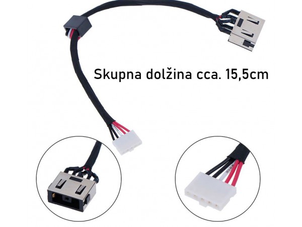 DC pwr vtičnica za LENOVO IDEAPAD G50 G50-30 G50-45 G50-70 G50-80 15,5cm DC30100LG00