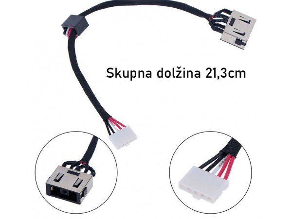 DC pwr vtičnica za prenosnik LENOVO IDEAPAD G50-70 G50-80 G50-85 G50-90 Z50-70 21,3cm DC30100LE00