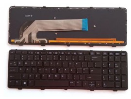 TIPKOVNICA ZA HP PROBOOK 450 G0 G1 G2 455 G0 G1 G2 470 G0 G1 G2 / 768130-041 727682-DD1 780170-031 / (QWERTZ) UK / OSVETLITEV / SLO NALEPKE