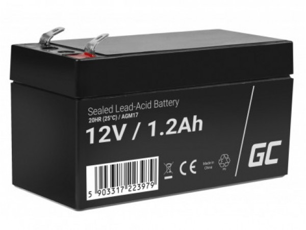 Akumulator Green Cell AGM VRLA 12V 1.2Ah