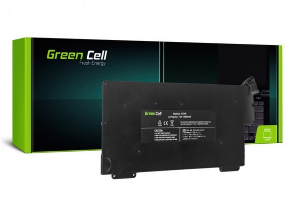 Baterija Green Cell za prenosnik  Apple Macbook Air 13 A1237 A1304 2008-2009 / 7,4V 4400mAh