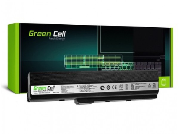 Baterija Green Cell za prenosnik Asus A32-K52 K52 X52 A52 K62 K52 / 11,1V 4400mAh