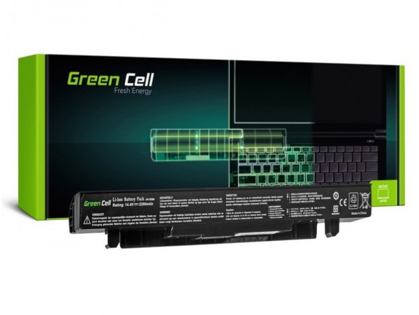 Baterija Green Cell Asus A450 A550 R510 X550 F550 X552 in ostale / 14,4V 2200mAh