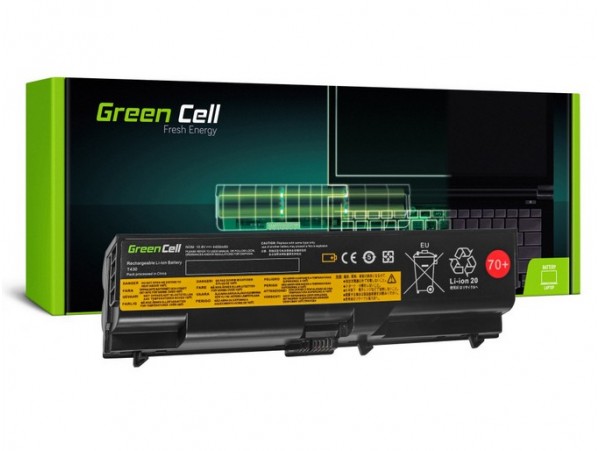 Baterija Green Cell LE49 za prenosnik Lenovo ThinkPad L430 L530 T430 T530 W530 10,8 V (11,1 V) 4400mAh