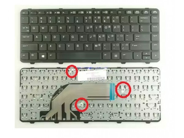 Tipkovnica za prenosnik HP ProBook 430 G2 440 G2 445 G2 767470-001 / US / SLO nalepke Š Đ Ž Ć Č