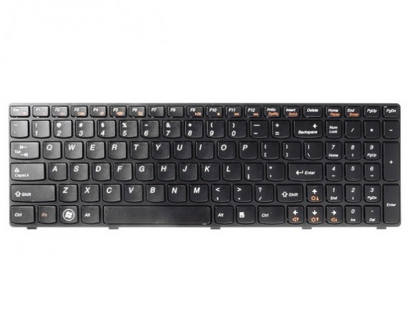 Tipkovnica za prenosnik Lenovo Ideapad G570 G560 G770 G565A Z560 / KB214US / Standard EU / SLO nalepke