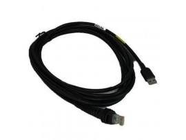 Honeywell USB kabel, 3m, raven, črna