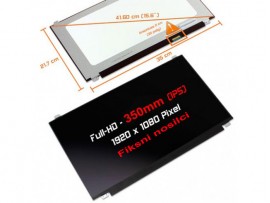 LCD LED ZASLON 15.6" 350MM NV156FHM-N49 V8.2 za prenosnik HP, DELL, LENOVO, ASUS, ACER / FHD 1920 x 1080 IPS 700:1 / 30PIN DESNO / MAT / TANEK