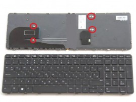 Tipkovnica za HP ZBook 15u G3, 15u G4, HP EliteBook 755 G3, 755 G4, 850 G3, 850 G4 silver SLOVENSKA Š Đ Ž Ć Č