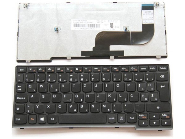 Tipkovnica za prenosnik Lenovo S20-30 touch S210 S215T Yoga 11S Flex10 MP-12U16SA-686 ST1V-SLN / KB62US / Standard US / SLO nalepke