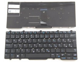 Tipkovnica za prenosnik Dell Latitude 3340 3350 E5450 E5470 E7450 0DF01X PK1313D3A33 SLOVENSKA Š Đ Ž Ć Č