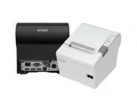 POS Termalni tiskalnik Epson TM-T88V-iHub LAN,  USB, MicroSD, RJ12  s tehnologijo ePOS, črna