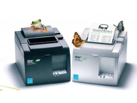 POS Termični tiskalnik Star TSP143III LAN, Ethernet, rezalnik, temno siv