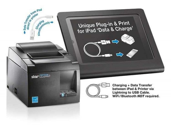 POS Termični tiskalnik Star TSP143IIIU ECO, USB, rezalnik, hitrost 250mm/s, barva črna , podpora Windows 7,8,10,iOS,MAC OS, Linux, Android