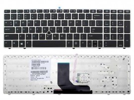 Tipkovnica za HP Elitebook 8560P 8570P / 701986-081 / (QWERTZ) UK / SLO nalepke Š Đ Ž Ć Č