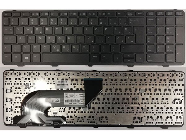 Tipkovnica za HP ProBook 650 G1 655 G1 / 738696-BA1 / SG-61300-2YA / (QWERTZ) Š Đ Ž Ć Č SLOV