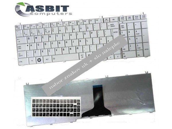 Tipkovnica za Toshiba Satellite L675 L675D L770 L770D L660 L655 L755D / (QWERTZ) standard EU