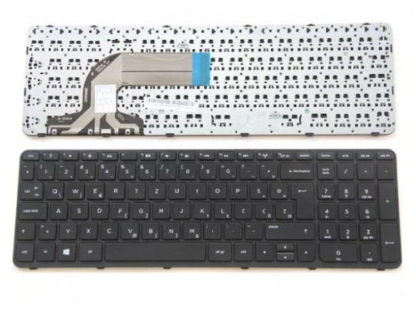 Tipkovnica za HP 250 G3 HP 255 G3 HP 15-e0 HP 15-n0 749658-BA1 NSK-CN6SC Slovenska Č, Š, Ž, Ć,
