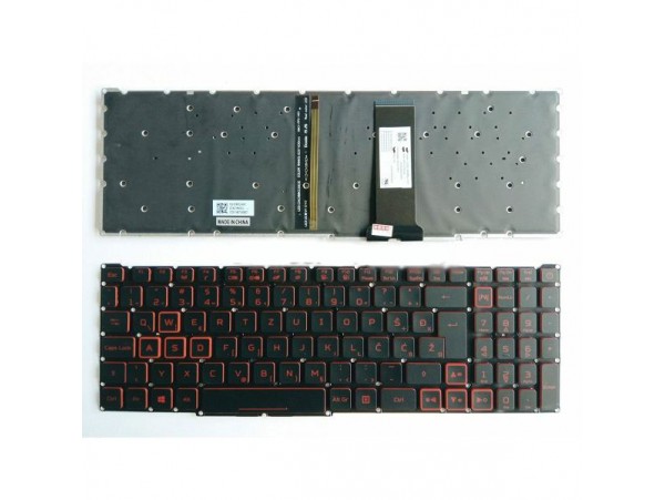 Tipkovnica za prenosnik Acer Nitro 5 AN515-54/AN515-43/AN517-51/AN715-51 backlight SLOVENSKA Š Đ Ž Ć Č 