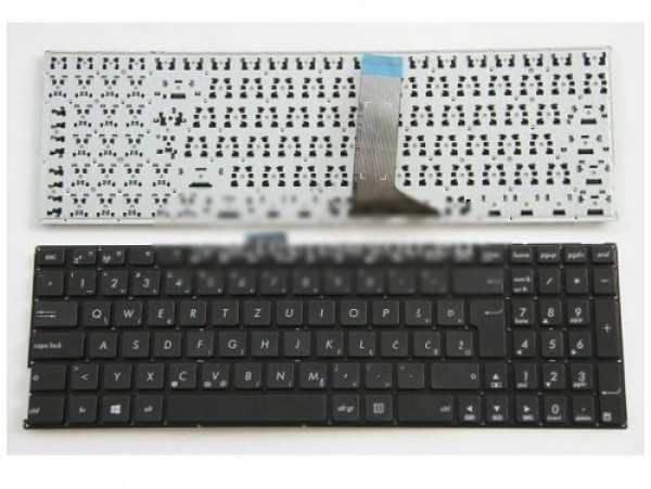 Tipkovnica za prenosnik ASUS X551 X551C X551CA X502CA X502 X502C P551CA R512CA SLOVENSKA Š Đ Ž Ć Č