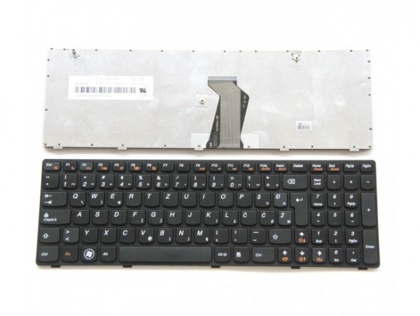 Tipkovnica za prenosnik Lenovo IdeaPad G580 B585 P580 Z580 Z585 SLOVENSKA Š Đ Ž Ć Č
