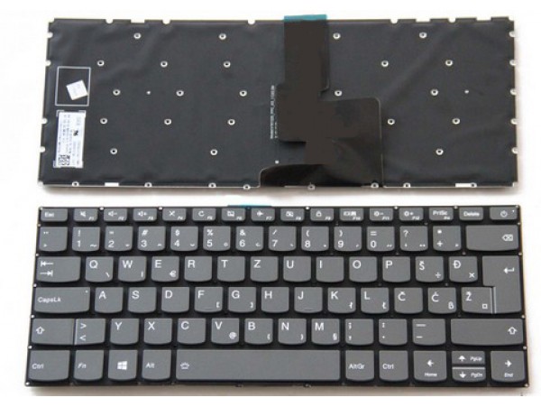 Tipkovnica za Lenovo Ideapad 330S-14 SLOVENSKA Š Đ Ž Ć Č 