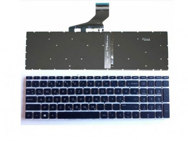 Tipkovnica za prenosnik HP 250 255 G7 HP 15-DA 17-CA 17-BY osvetlitev backlight Slovenska Š Đ Ž Ć Č