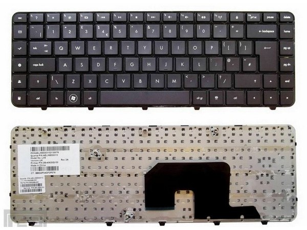 Tipkovnica za HP DV-6 3100EM / 606746-BA1 / 597635-BA1 /  AELX8200310 / (QWERTZ) STANDARD EU