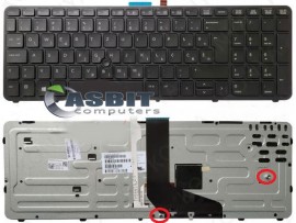 Tipkovnica za prenosnik HP ZBOOK 15 G1 G2 ZBOOK 17 G1 G2 PK130TK 733688-BA1 UK (QWERTZ) / SLO nalepke