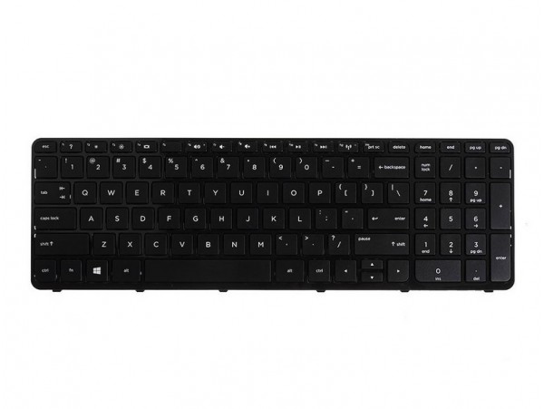 Tipkovnica za PRENOSNIK HP 250 255 G3, HP PAVILION 15 / KB110US / 749658-BA1 / NSK-CN6SC / STANDARD (QWERTZ) / UK / SLO nalepke
