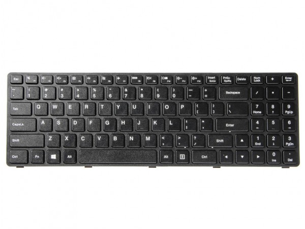 Tipkovnica za prenosnik Lenovo Ideapad 100-15IBD B50-50 6385H-SV PK1310E2A00 standard US (QWERTZ) Slov. naplepke