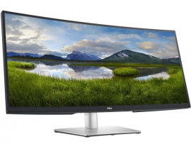 Monitor, 86.4 cm (34''), DELL Professional U3421WE-matrika IPS-LED, 3440 x 1440, 1000:1, 300 cd/m2, 5 ms, DisplayPort, HDMI, USB 3.2, zvočniki, USB-C Hub- Rabljeno