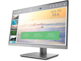 Monitor, 58.4 cm (23''), HP EliteDisplay E233-matrika IPS-LED, 1920 x 1080, 1000:1, 250 cd/m2, 5 ms, Display port, HDMI, VGA- Rabljeno