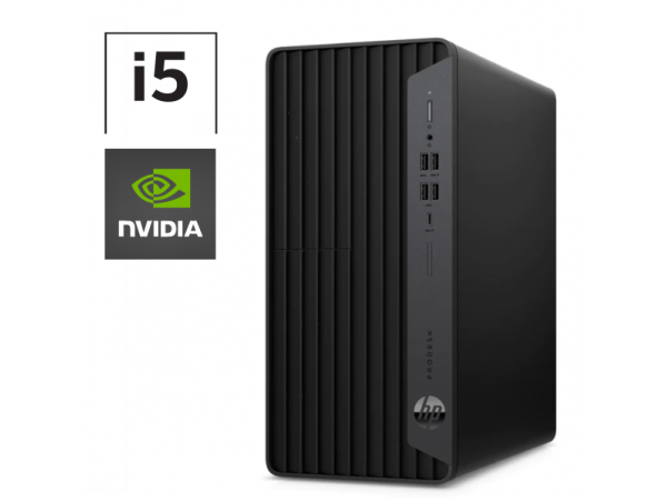 Vsestranski računalnik, HP ProDesk 600 G6 - Piki Jakob-Intel Hexa Core i5-10600 (3.30 GHz do 4.80 GHz), 16 GB, 500 GB SSD NVMe (nov!), NVIDIA Quadro P620 (2 GB GDDR5)- Rabljeno