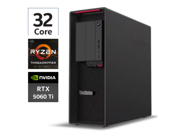 Delovna postaja, LENOVO ThinkStation P620-AMD Ryzen Threadripper PRO 32-Core 3.50 GHz (3975WX), 64 GB, 1000 GB SSD NVMe (nov!), NVIDIA GeForce RTX 5060 Ti (8 GB GDDR7)- Rabljeno