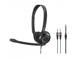Slušalke SENNHEISER PC 3 CHAT žične / naglavne / 2x 3,5 mm / črne
