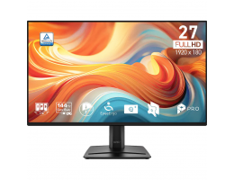 Zaslon MSI PRO MP275 E14L / 68,6 cm (27") / 1920x1080 (FHD) / IPS / 144 Hz / 4 ms (GTG) / 300 nits / 1500:1