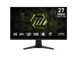 Zaslon MSI MAG 275QF E20 / 27" (68,5 cm) / 2560 X 1440 / 200 Hz / 0,5 ms