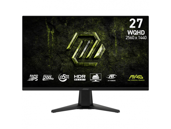 Zaslon MSI MAG 275QF E20 / 27" (68,5 cm) / 2560 X 1440 / 200 Hz / 0,5 ms