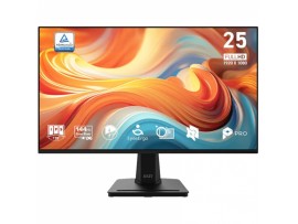 Zaslon MSI PRO MP251 E14L / 24,5" (62,2 cm) / 1920 X 1080 / 144 Hz / 1 ms 62,2 cm / 1920x1080