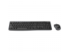 LOGITECH MK270 brezžična tipkovnica in miška (črna)