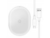 Brezžični polnilec BASEUS Cobble 15W, Qi (bel)