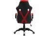 Gaming stol Bytezone Racer PRO (črno-siv-rdeč)