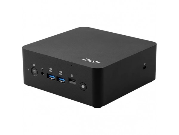 Mini namizni računalnik MSI Cubi NUC AI+ 2MG-021BEU Core Ultra 7 / 32GB / 1TB SSD / Wi-Fi 6E + BT / 2x2.5Gbps / Windows 11 Pro (črn) Core / 32GB / 1TB SSD / Intel Arc 140V GPU / Win 11 Pro