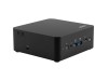 Mini namizni računalnik MSI Cubi NUC AI+ 2MG-021BEU Core Ultra 7 / 32GB / 1TB SSD / Wi-Fi 6E + BT / 2x2.5Gbps / Windows 11 Pro (črn) Core / 32GB / 1TB SSD / Intel Arc 140V GPU / Win 11 Pro